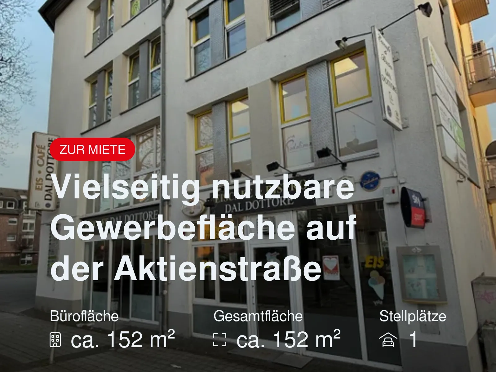 Neu im Angebot: Vielseitig nutzbare Gewerbefläche auf der Aktienstraße