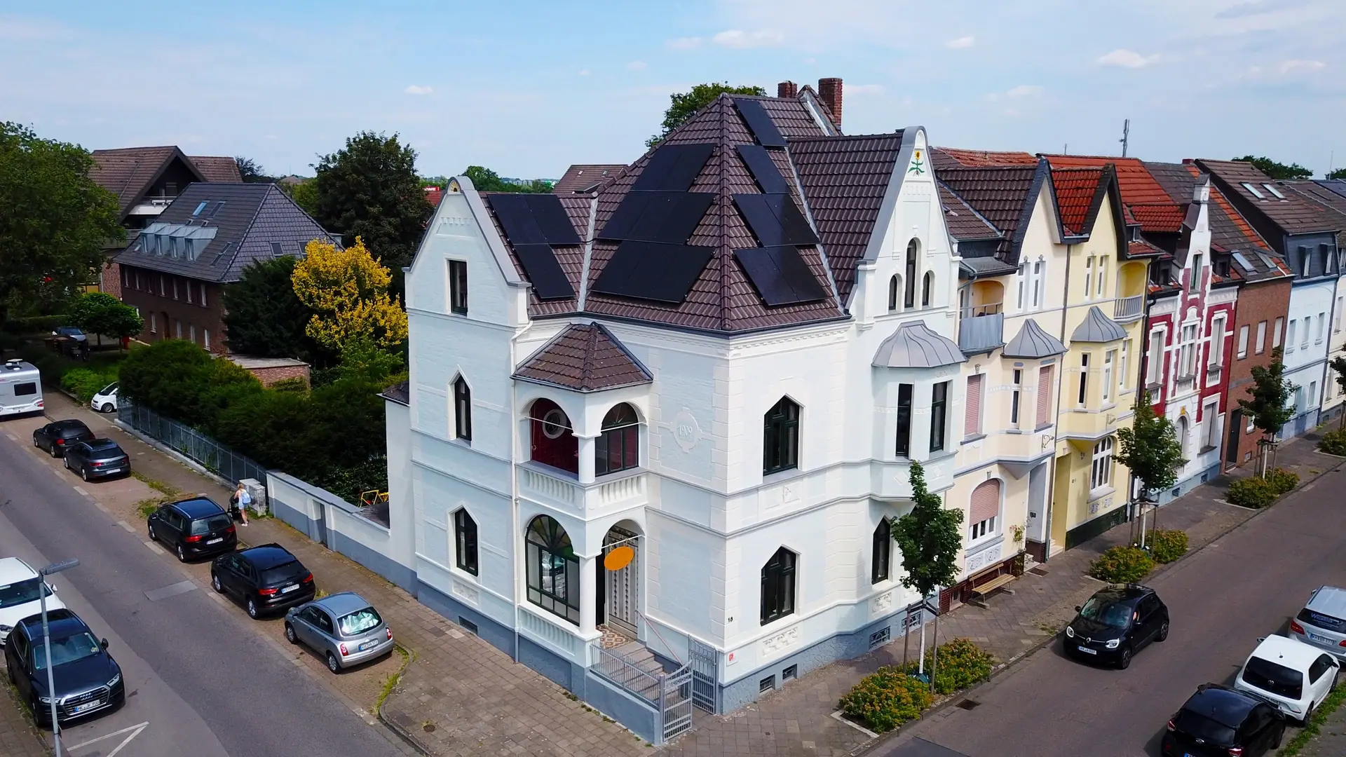 Büro von oben