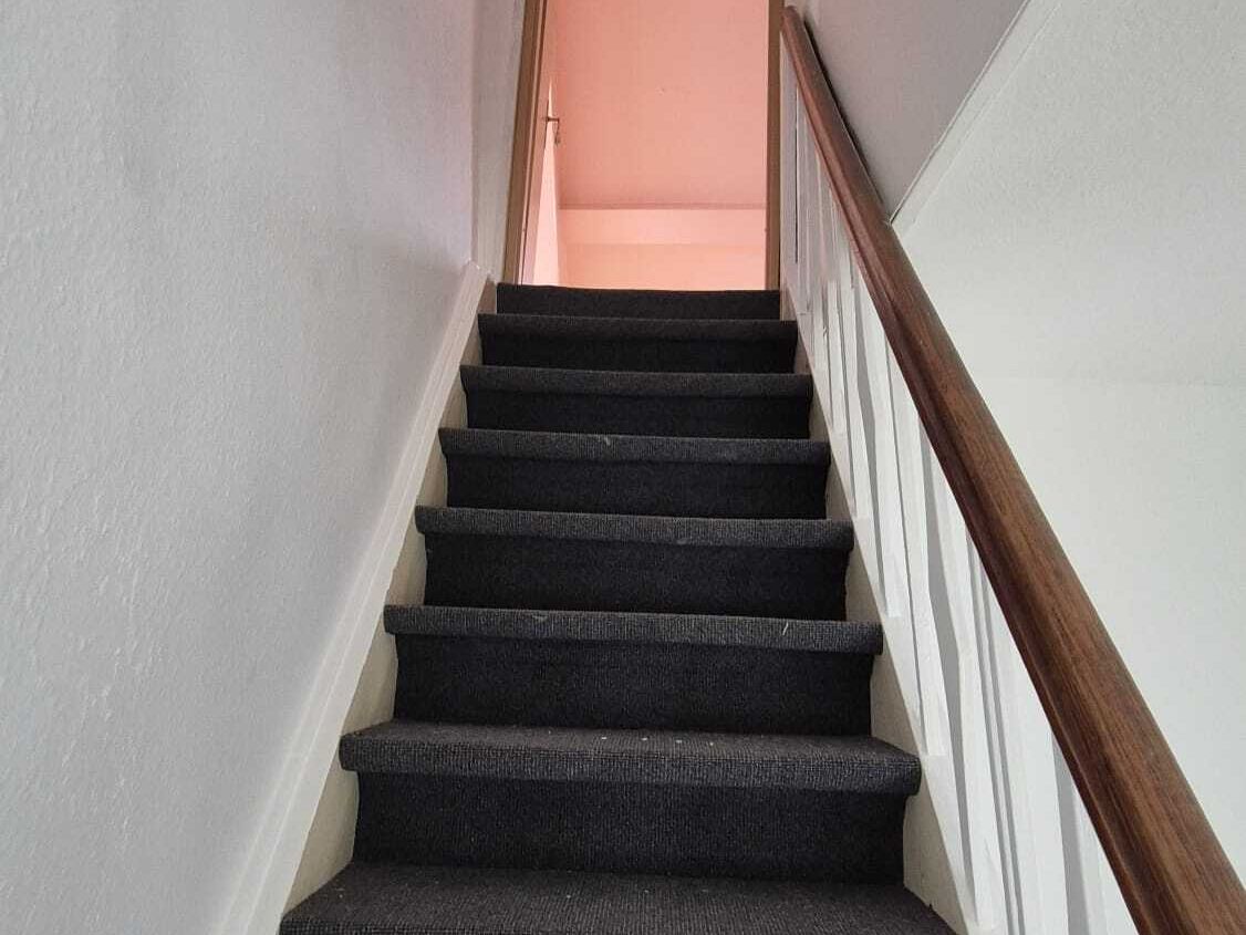 Treppe zum Dachboden