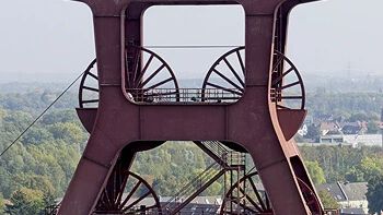 Zeche Zollverein in Essen im Ruhrgebiet