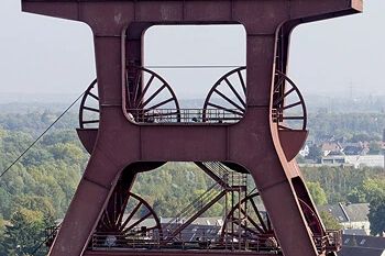 Zeche Zollverein in Essen im Ruhrgebiet