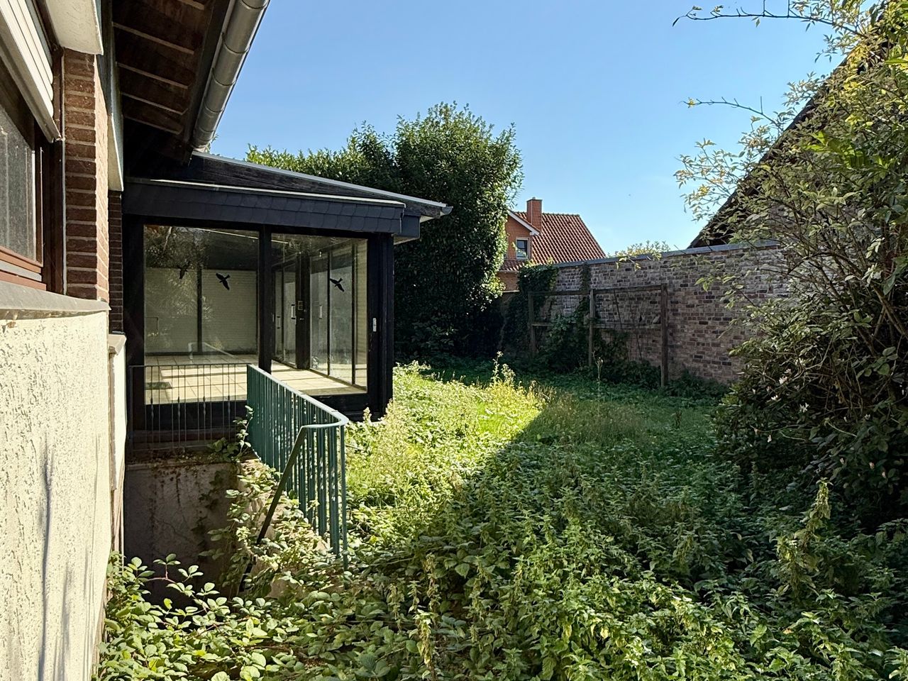Wintergarten/Kellerabgang
